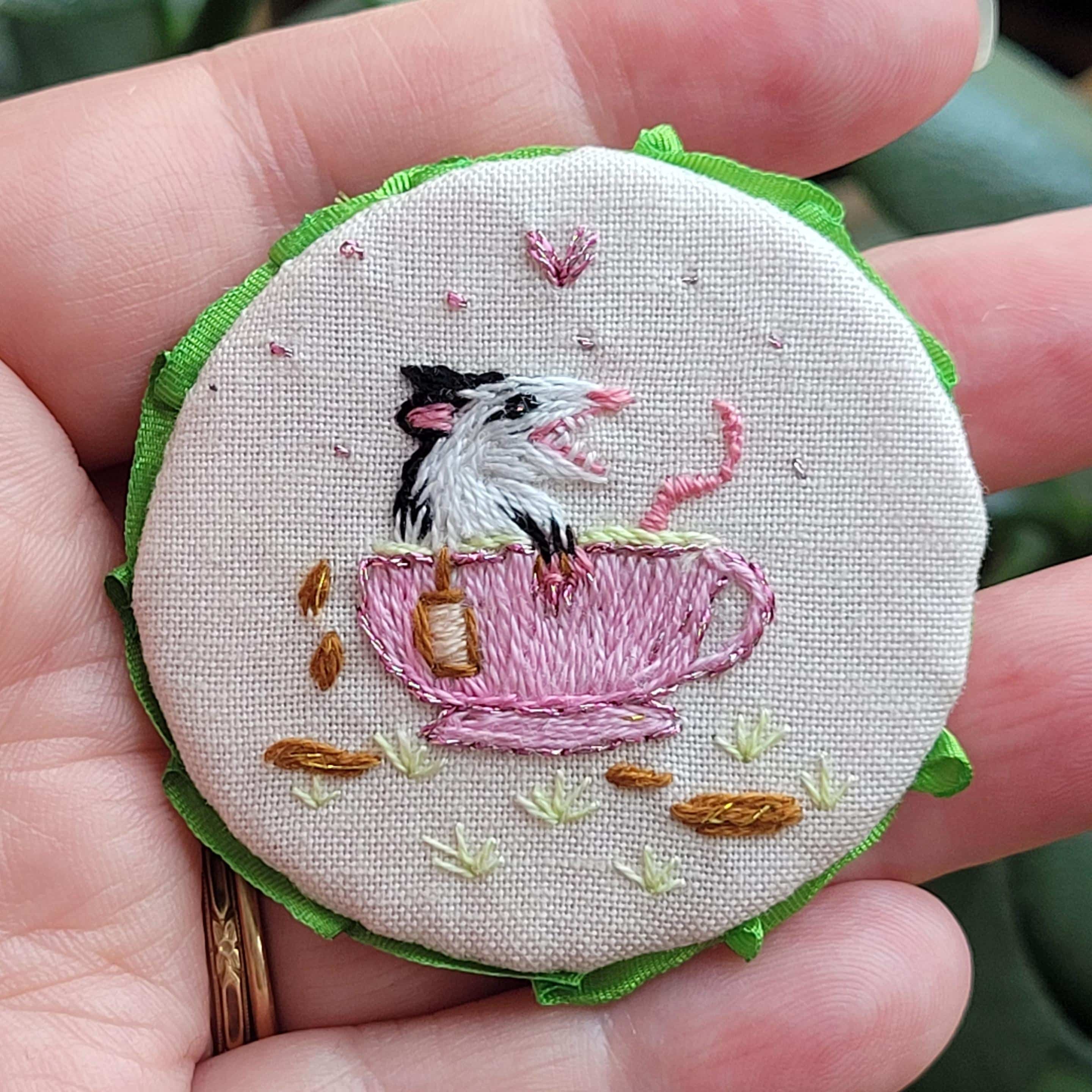 Pin on embroidery